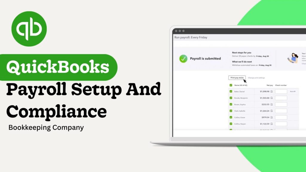 QuickBooks Payroll Setup And Compliance