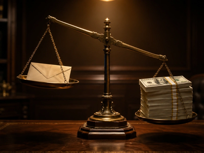 Balance scale weighing advisory cost against cash value of fractional CFO services for small business